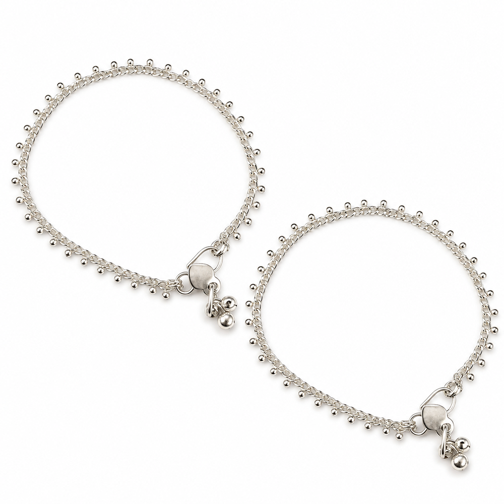 The99Jewel Ethnic Payal Anklet for Women | Traditional Jewellery for Special Occasions