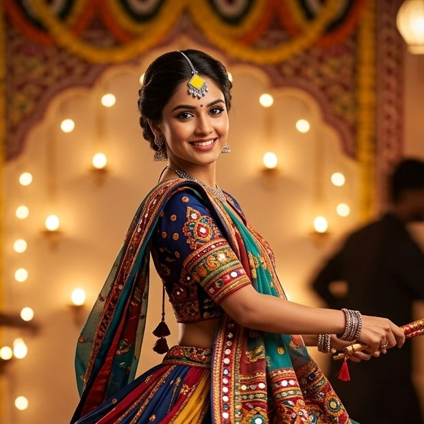The99Jewel Oxidised Navratri Mangtikka for Women Traditional Festive Jewellery