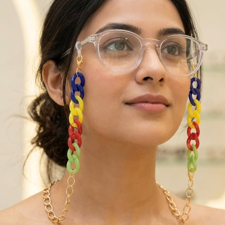 The99Jewel Designer Spectacle Chain for Women | Stylish Glasses Holder