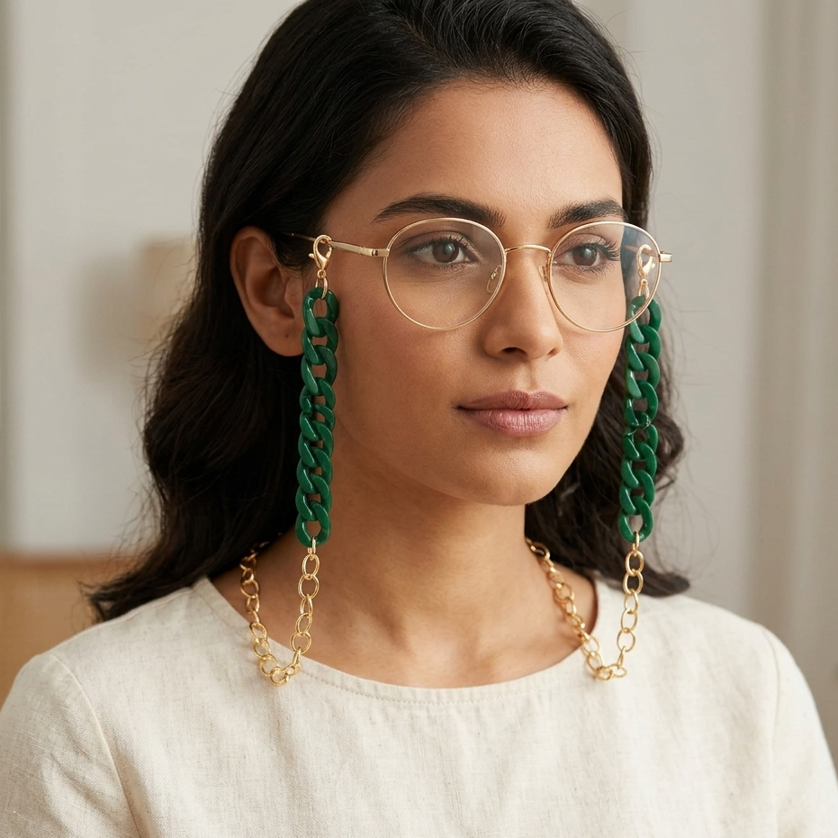 The99Jewel Designer Spectacle Chain for Women | Stylish Glasses Holder