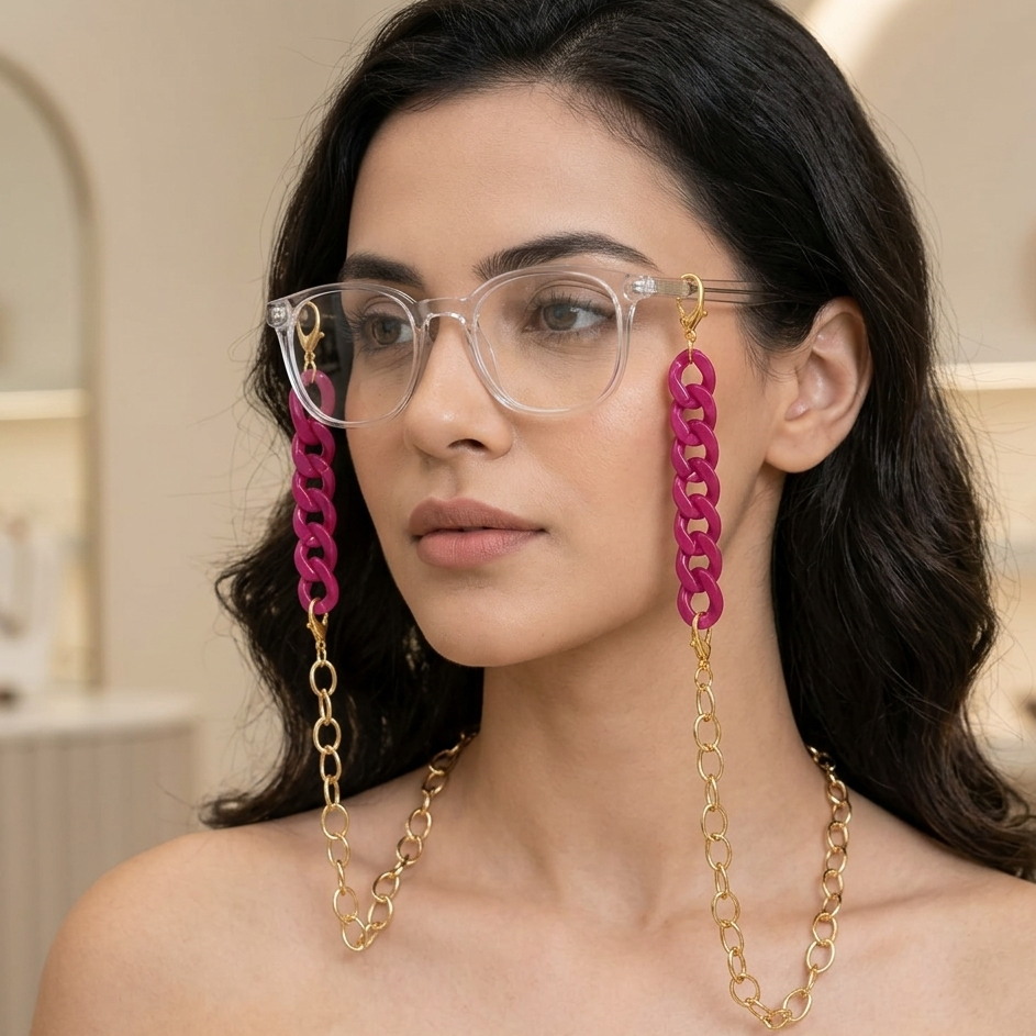 The99Jewel Designer Spectacle Chain for Women | Stylish Glasses Holder