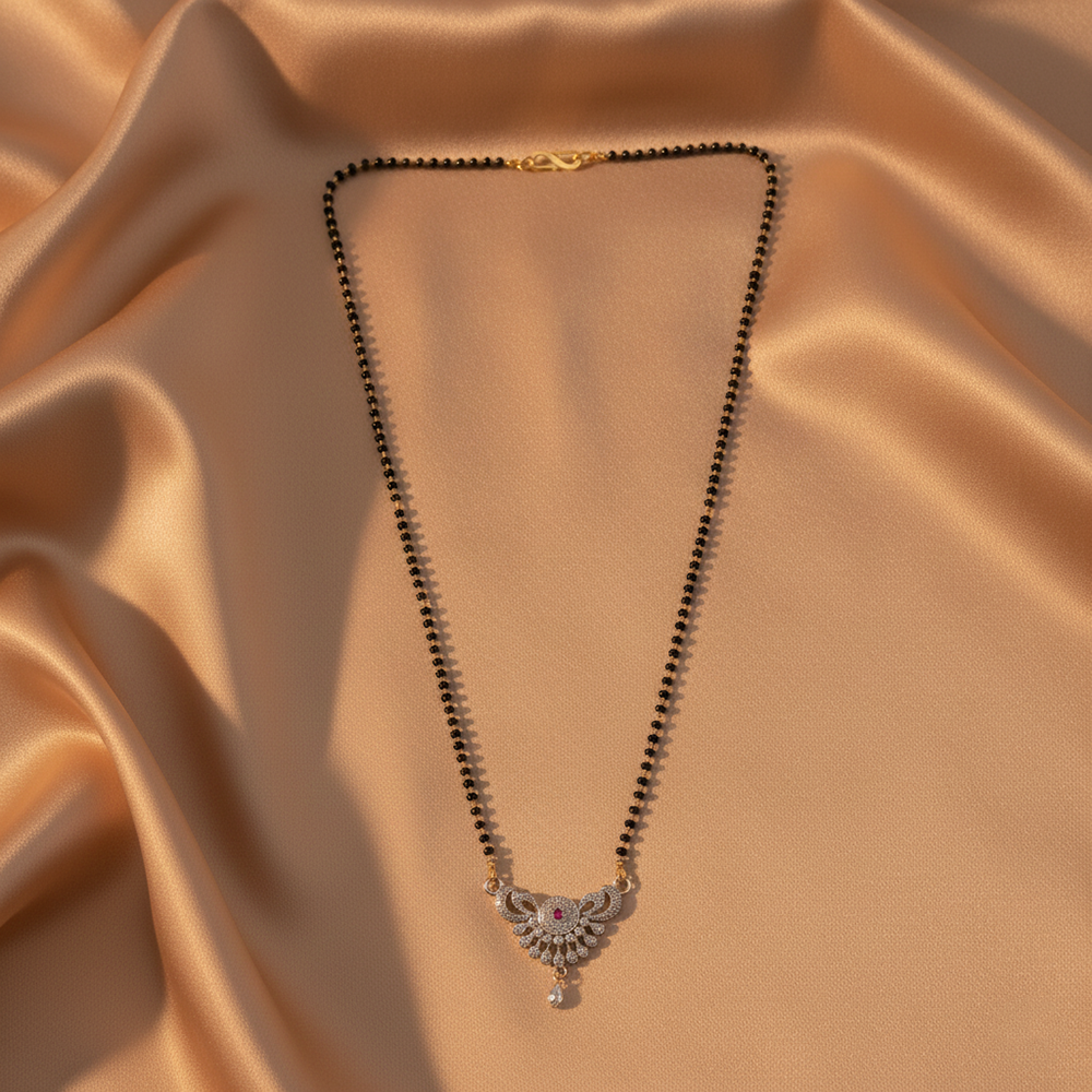 The99Jewel Modern  Mangalsutra with Subtle Charm