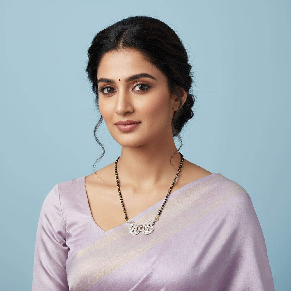 The99Jewel Elegant Everyday Wear Mangalsutra with Minimal Design