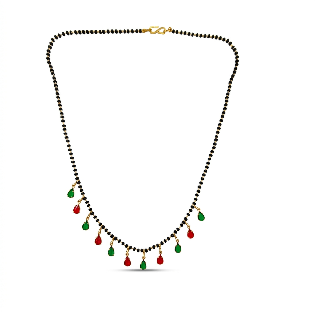 The99Jewel Teardrop Charms Trendy Mangalsutra For Women