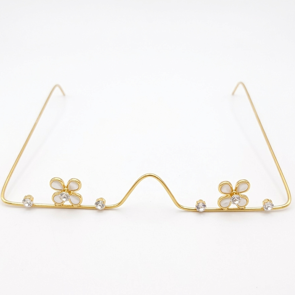 The99Jewel Crytsal Stone Luxury Inspired Facelets Jewellery Bridal Face Frame