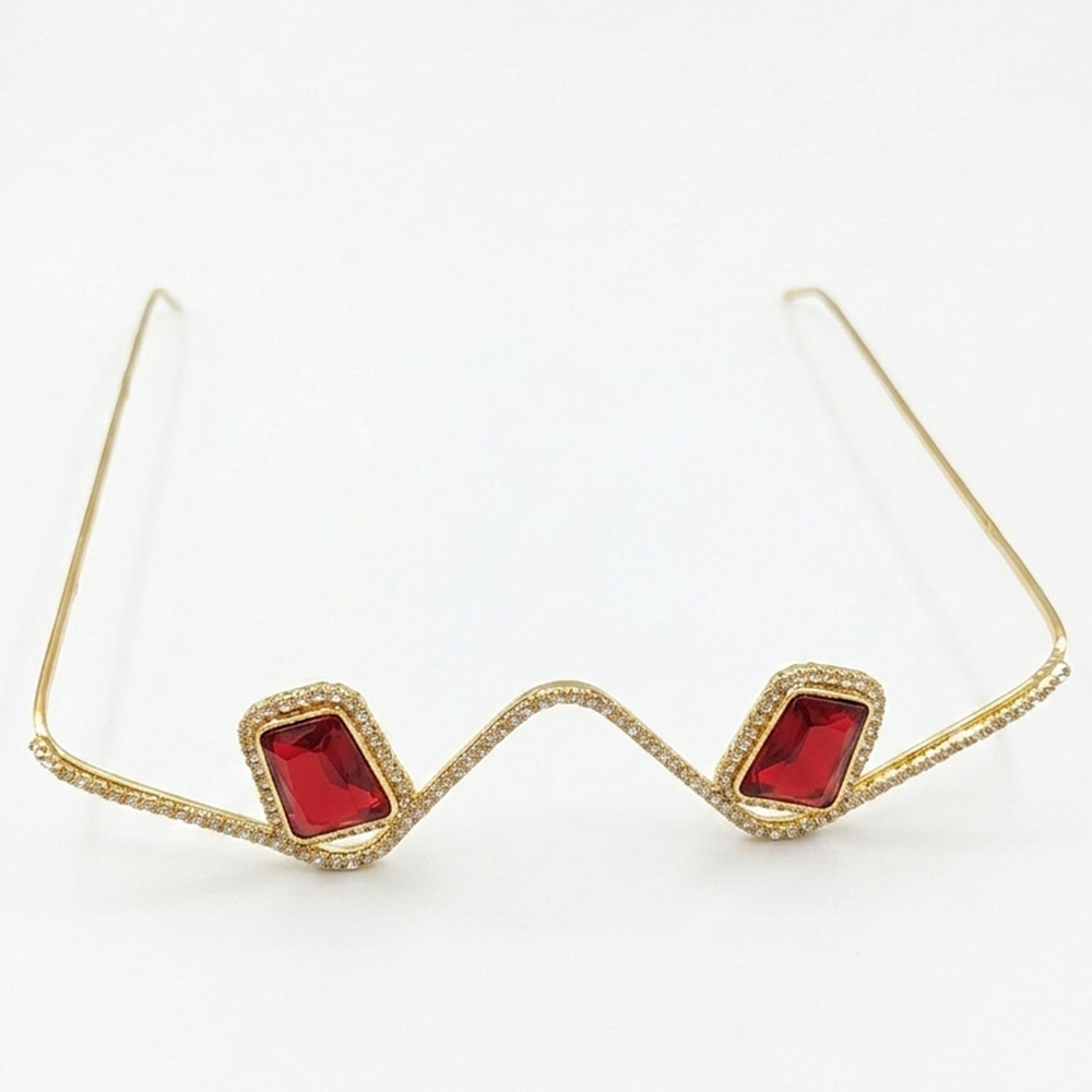 The99Jewel Austrian Stone Luxury Inspired Facelets Jewellery Bridal Face Frame