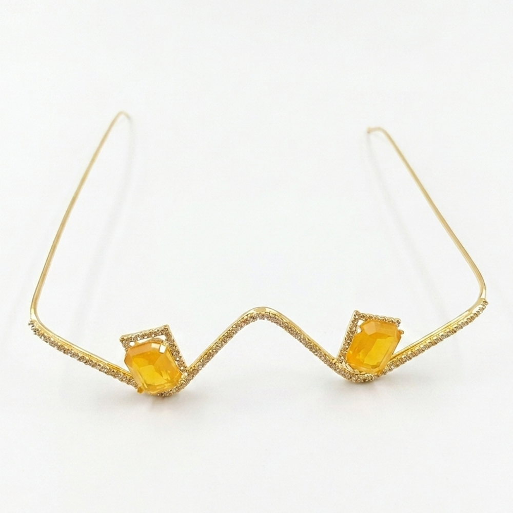 The99Jewel Austrian Stone Luxury Inspired Facelets Jewellery Bridal Face Frame
