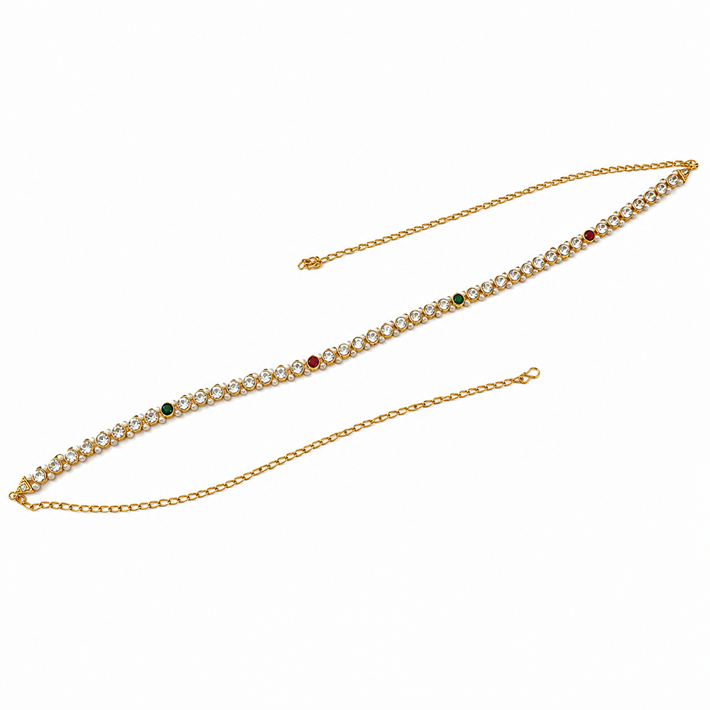 The99Jewel Elegant  Austrian Stone Kamarbandh / Waist Chain for Women And Girls