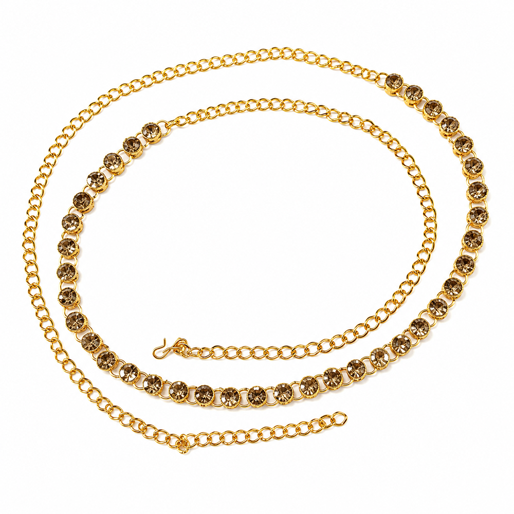 The99Jewel Elegant  Austrian Stone Kamarbandh / Waist Chain for Women And Girls