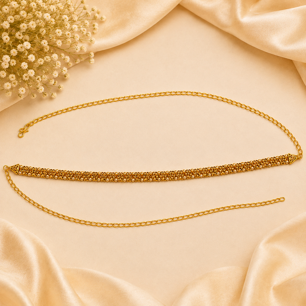 The99Jewel Elegant  Austrian Stone Kamarbandh / Waist Chain for Women And Girls