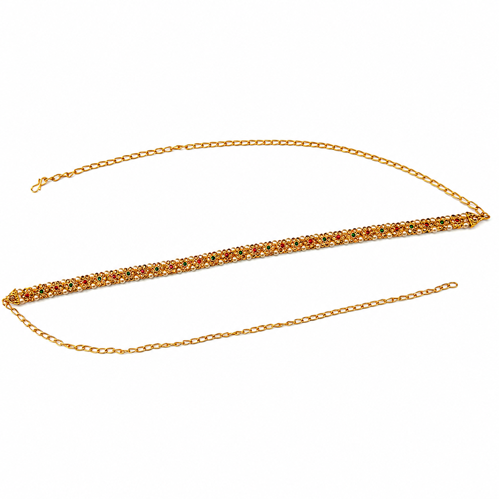 The99Jewel Elegant  Austrian Stone Kamarbandh / Waist Chain for Women And Girls