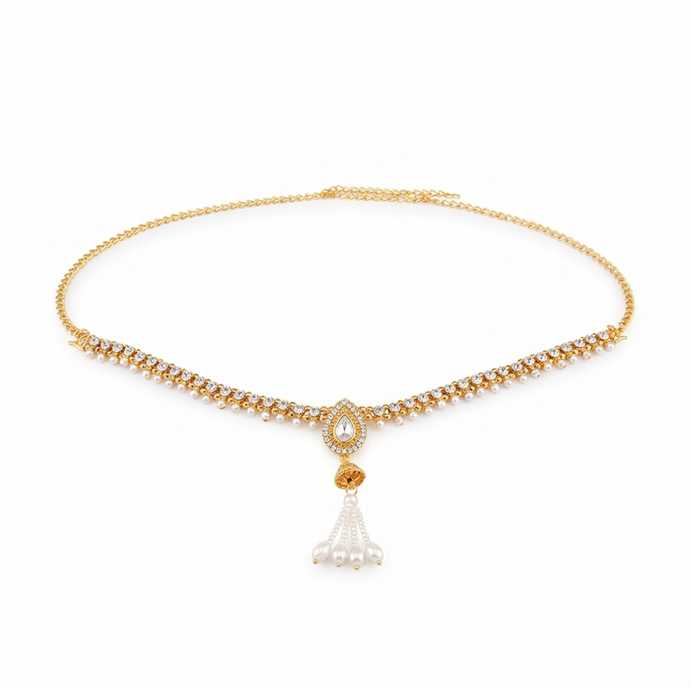 The99Jewel Elegant  Austrian Stone Kamarbandh / Waist Chain for Women And Girls