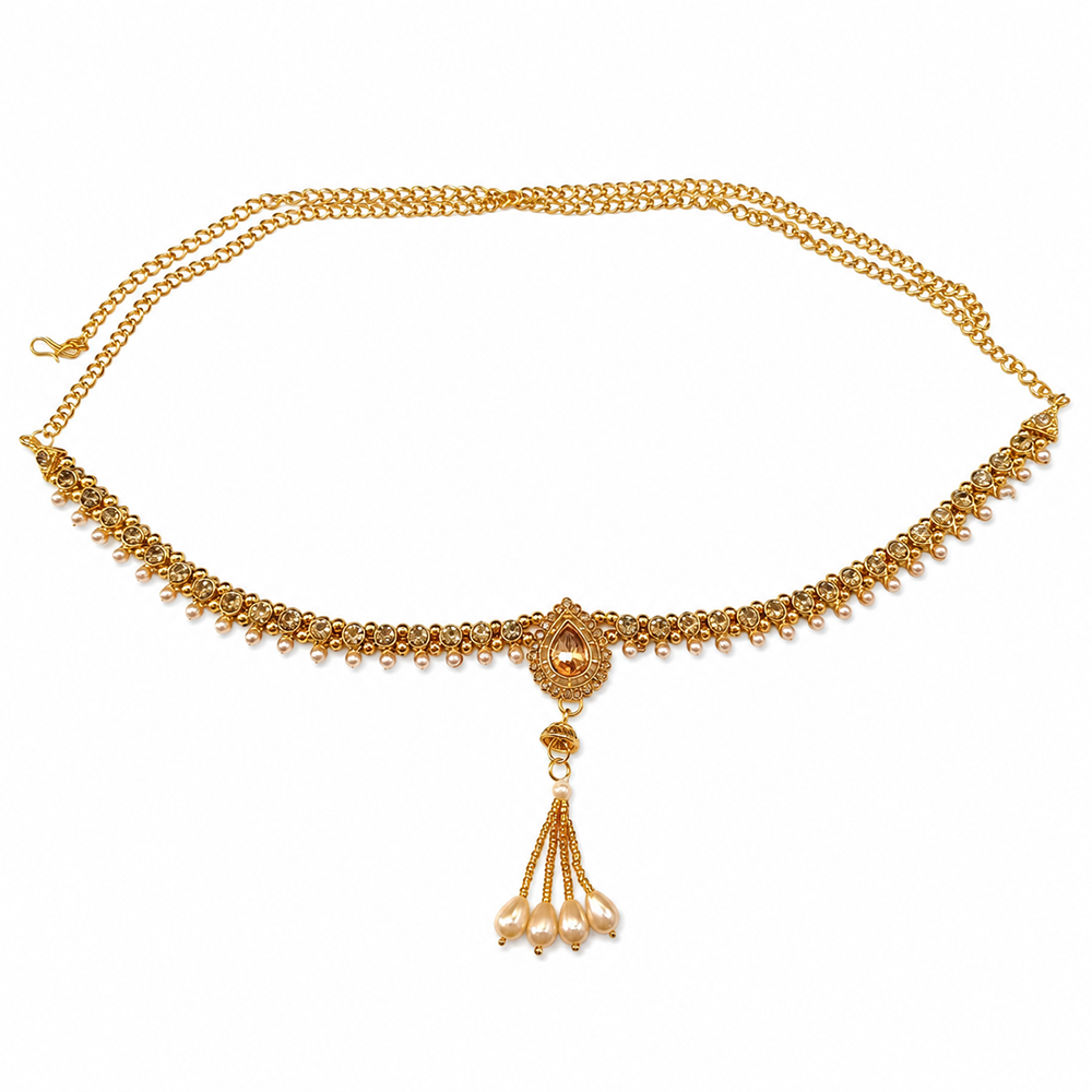 The99Jewel Elegant  Austrian Stone Kamarbandh / Waist Chain for Women And Girls