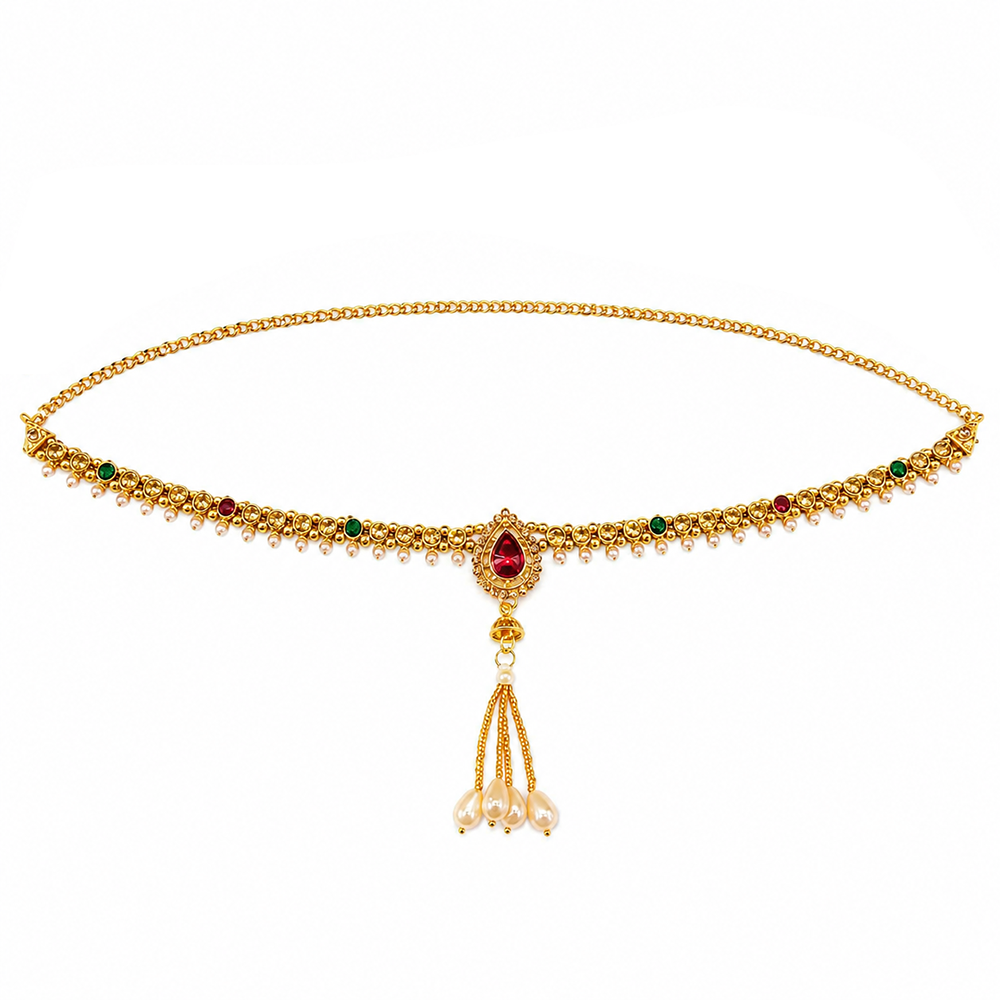 The99Jewel Elegant  Austrian Stone Kamarbandh / Waist Chain for Women And Girls