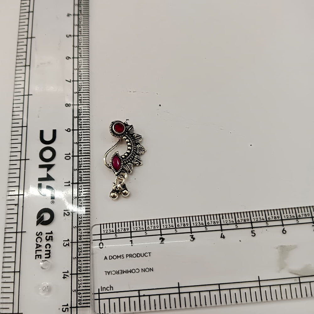 The99Jewel Designer Oxidised Nose Pin for Women | Elegant Ethnic Fashion Accessory