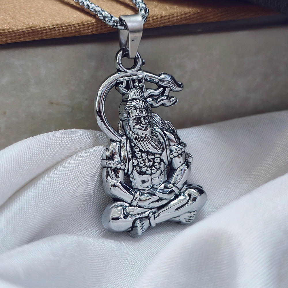 The99Jewel Hanuman Chain Pendant