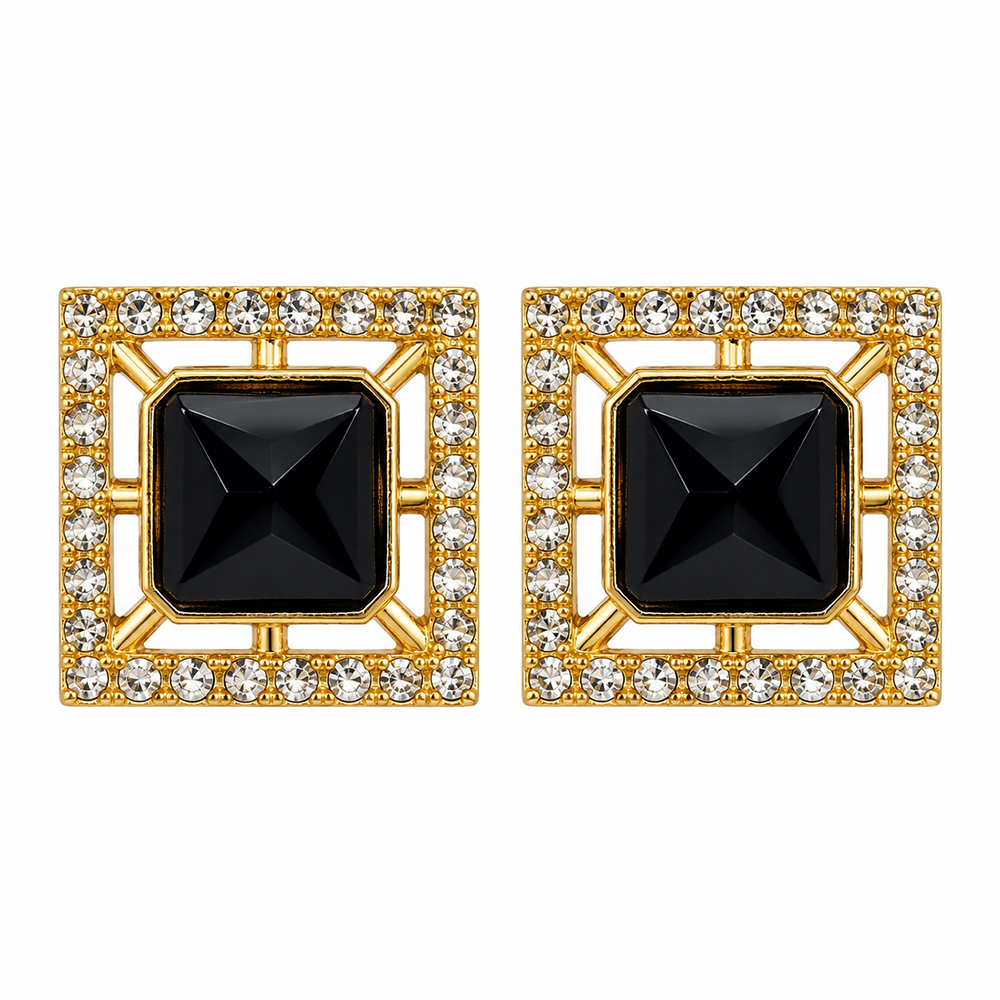 The99Jewel Elegant Crystal and Austrian Stone Fashion Stud Earrings for Women | Traditional Ethnic Jewellery