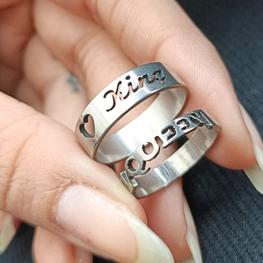 King Queen Couple Ring