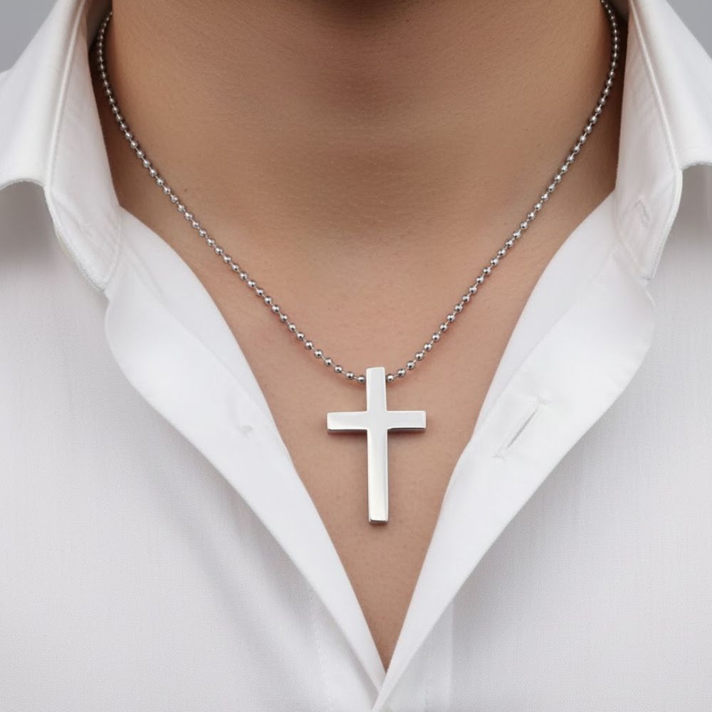 The99Jewel Cross Necklace for Men