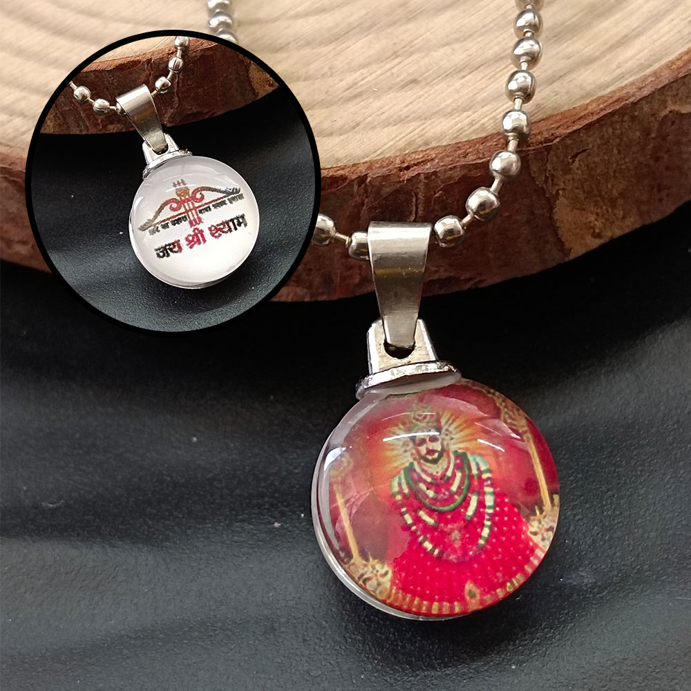 The99Jewel Jai Shree Shyam Baba Chain Pendant