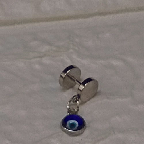 Evil Stud Mens Earrings