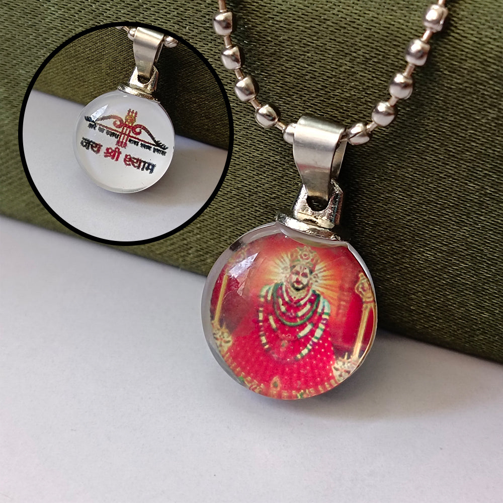 The99Jewel Jai Shree Shyam Baba Chain Pendant