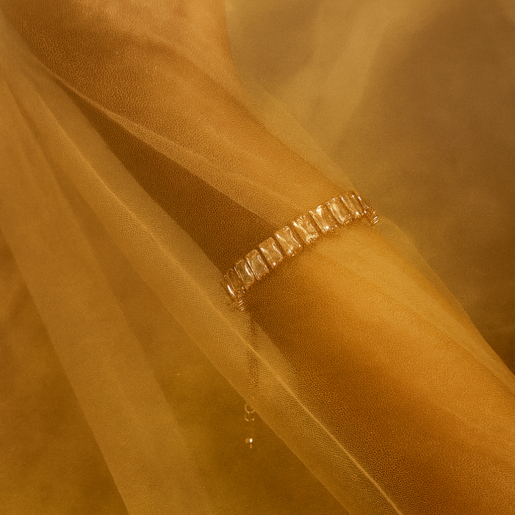 The99Jewel Rose Gold Plated Crystal Stone Bracelet - 1404929