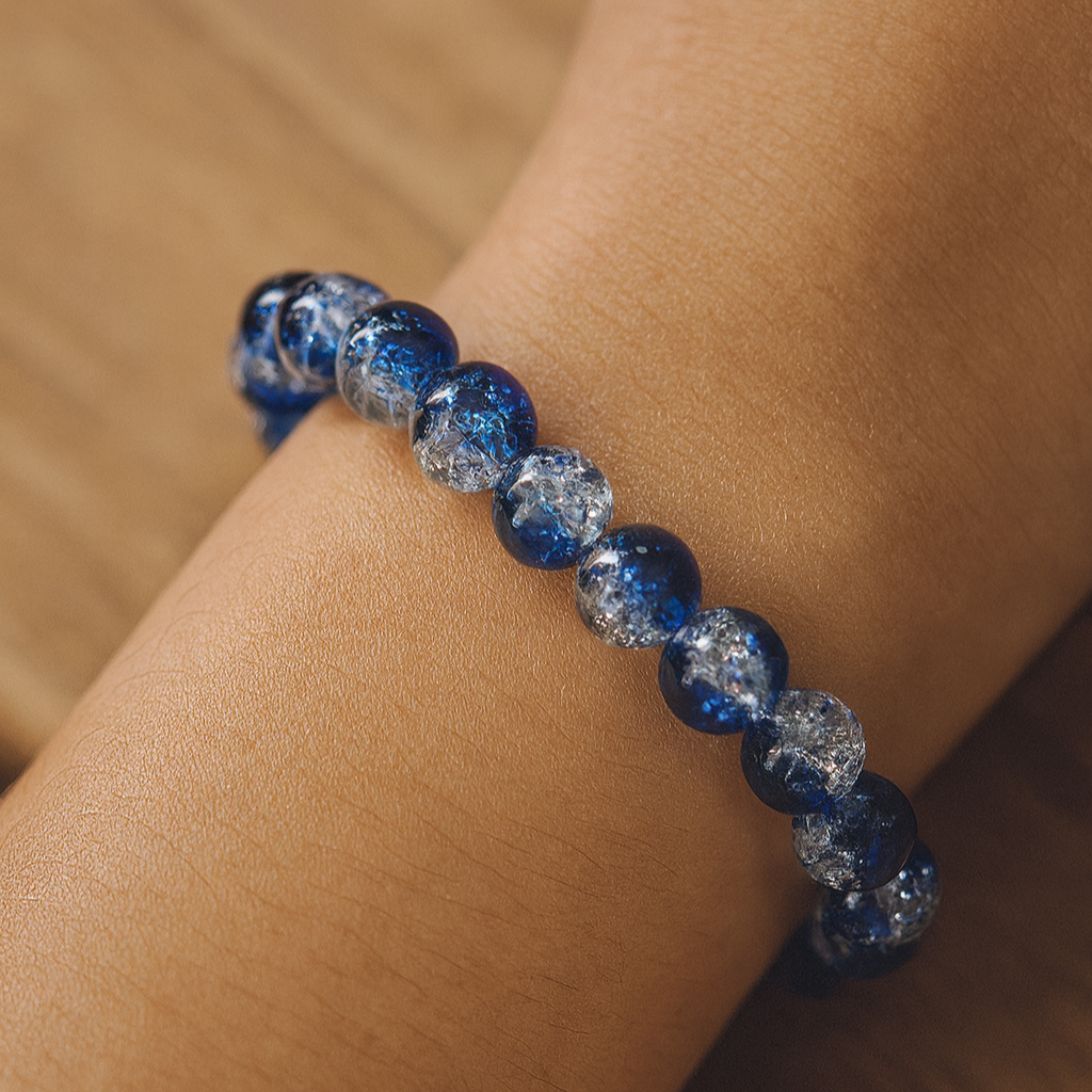 The99Jewel Crystal Crackle Glass Beads Stretch Bracelet - 1404740