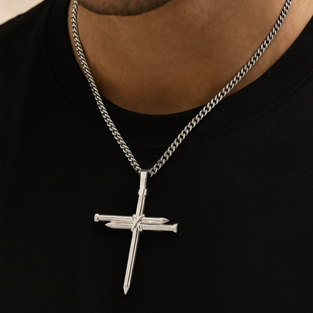 The99Jewel Cross Necklace for Men Women