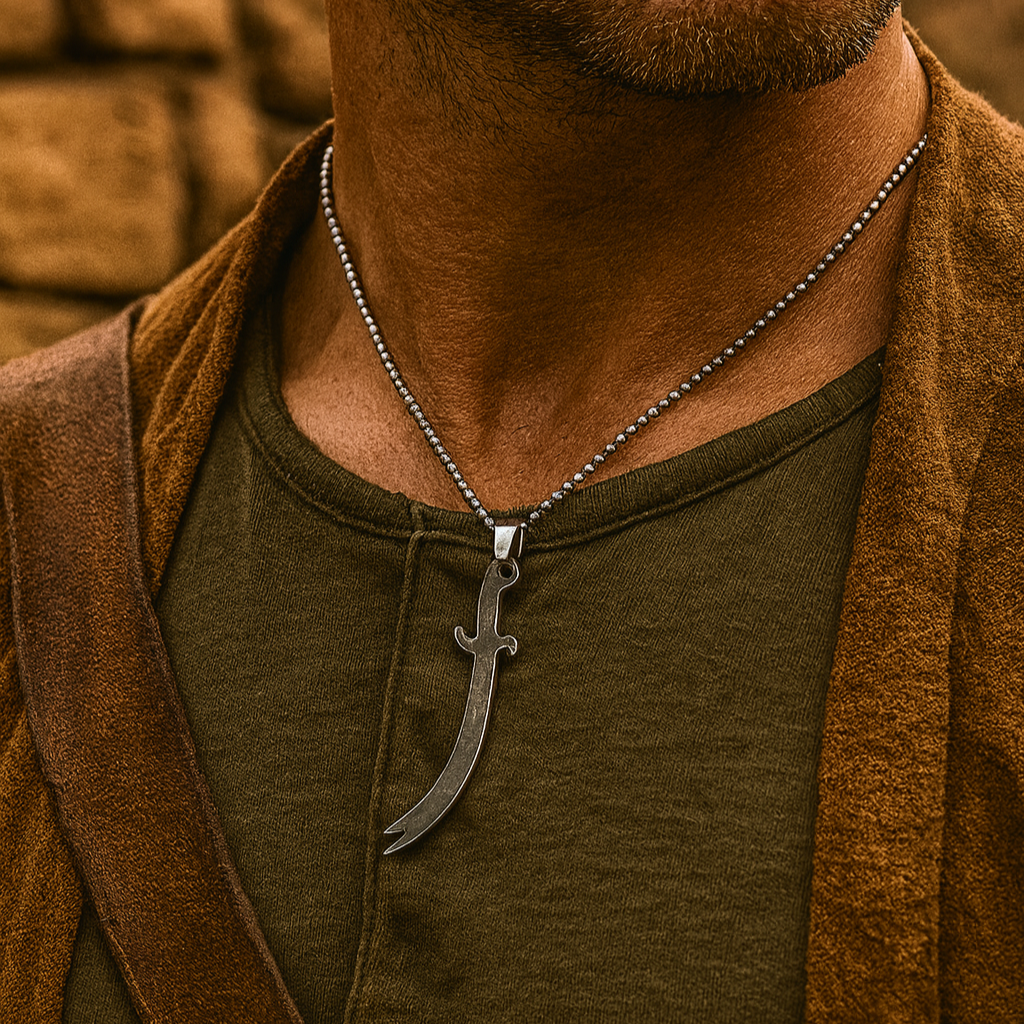 The99Jewel Zulfiqar Sword Chain Pendant For Men