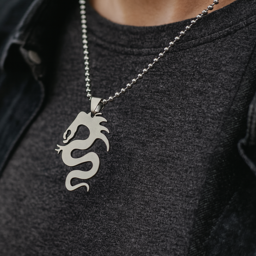The99Jewel Dragon Chain Pendant For Men