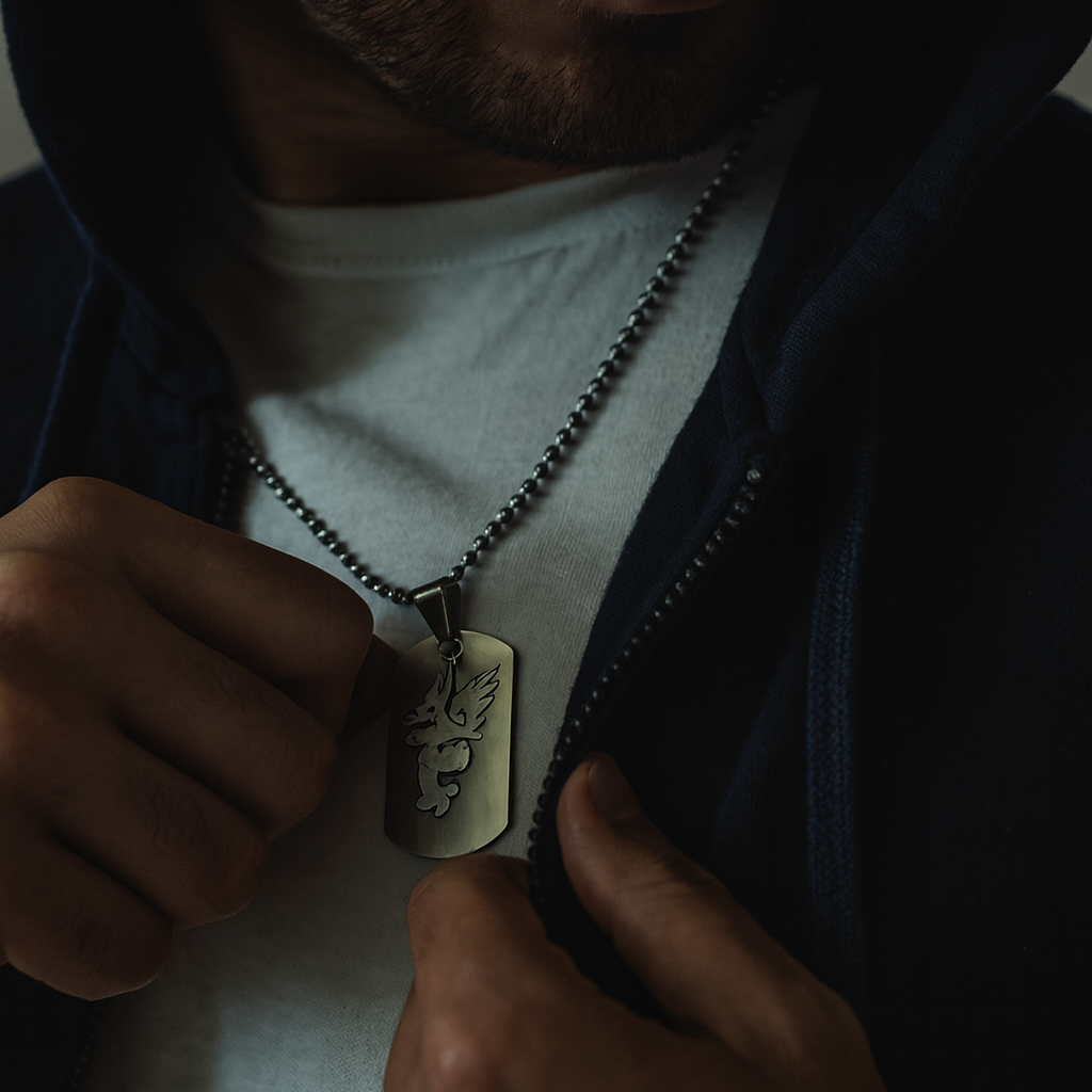 The99Jewel Dragon Chain Pendant For Men -1404869