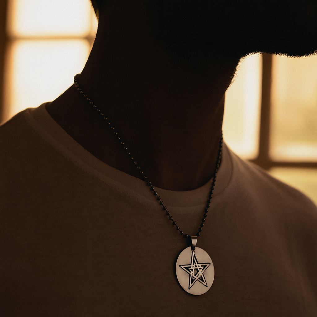 The99Jewel Star Chain Pendant For Men- 1404872