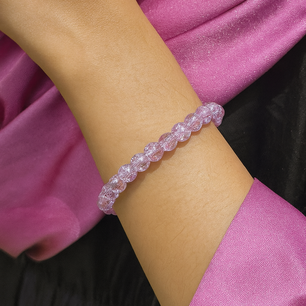 The99Jewel Crystal Crackle Glass Beads Stretch Bracelet - 1404738
