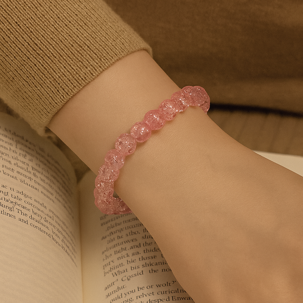 The99Jewel Crystal Crackle Glass Beads Stretch Bracelet - 1404741