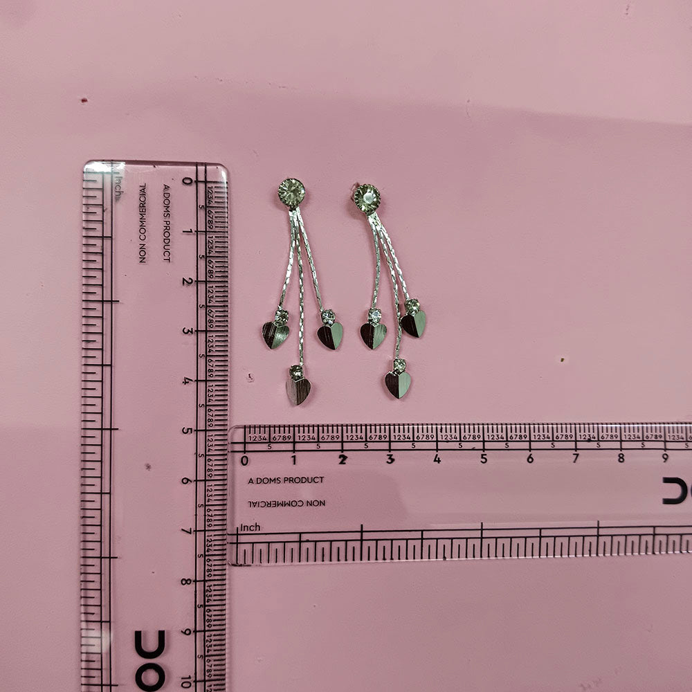 The99Jewel Designer Crystal Stone Drop Earrings for Women