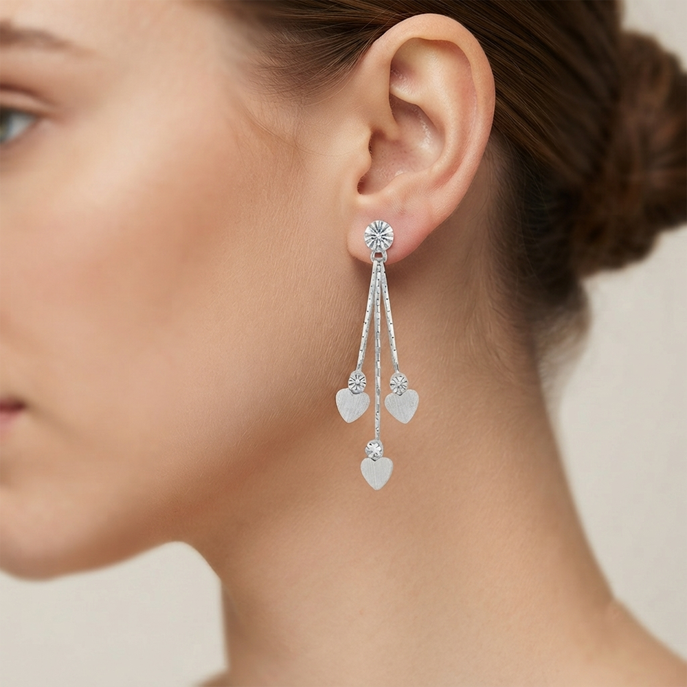 The99Jewel Designer Crystal Stone Drop Earrings for Women
