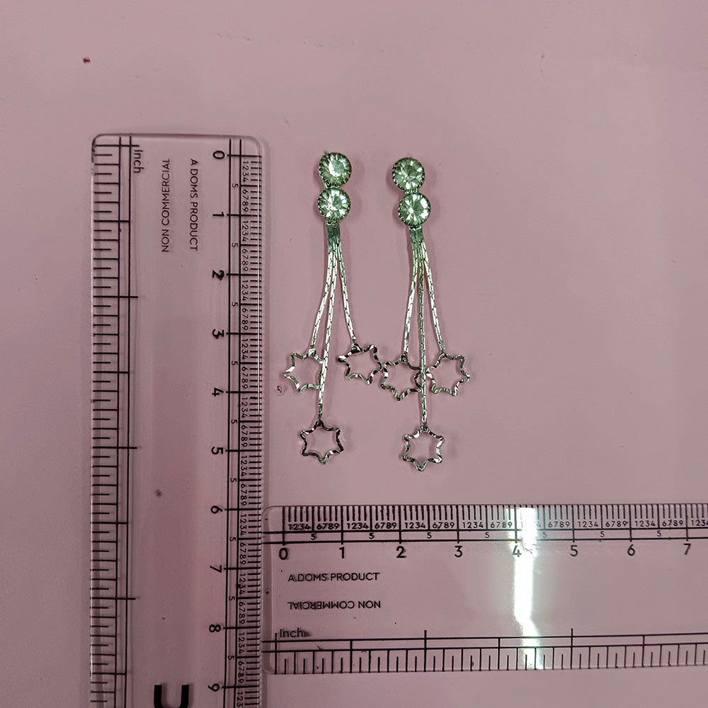 The99Jewel Designer Crystal Stone Drop Earrings for Women