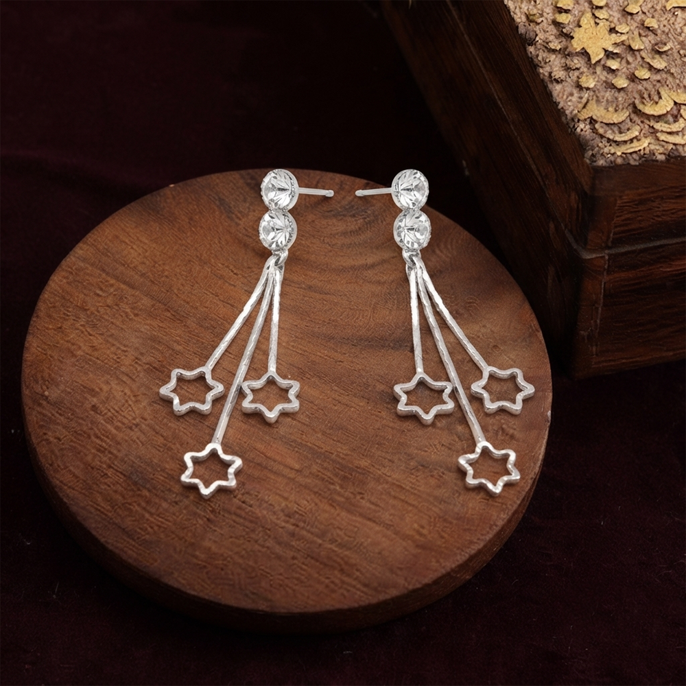 The99Jewel Designer Crystal Stone Drop Earrings for Women