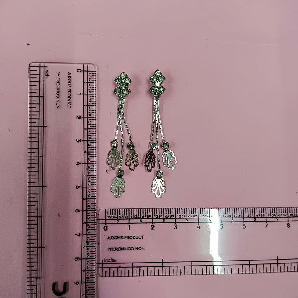 The99Jewel Designer Crystal Stone Drop Earrings for Women