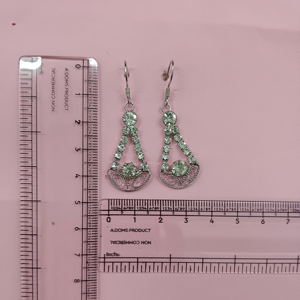 The99Jewel Designer Crystal Stone Drop Earrings for Women