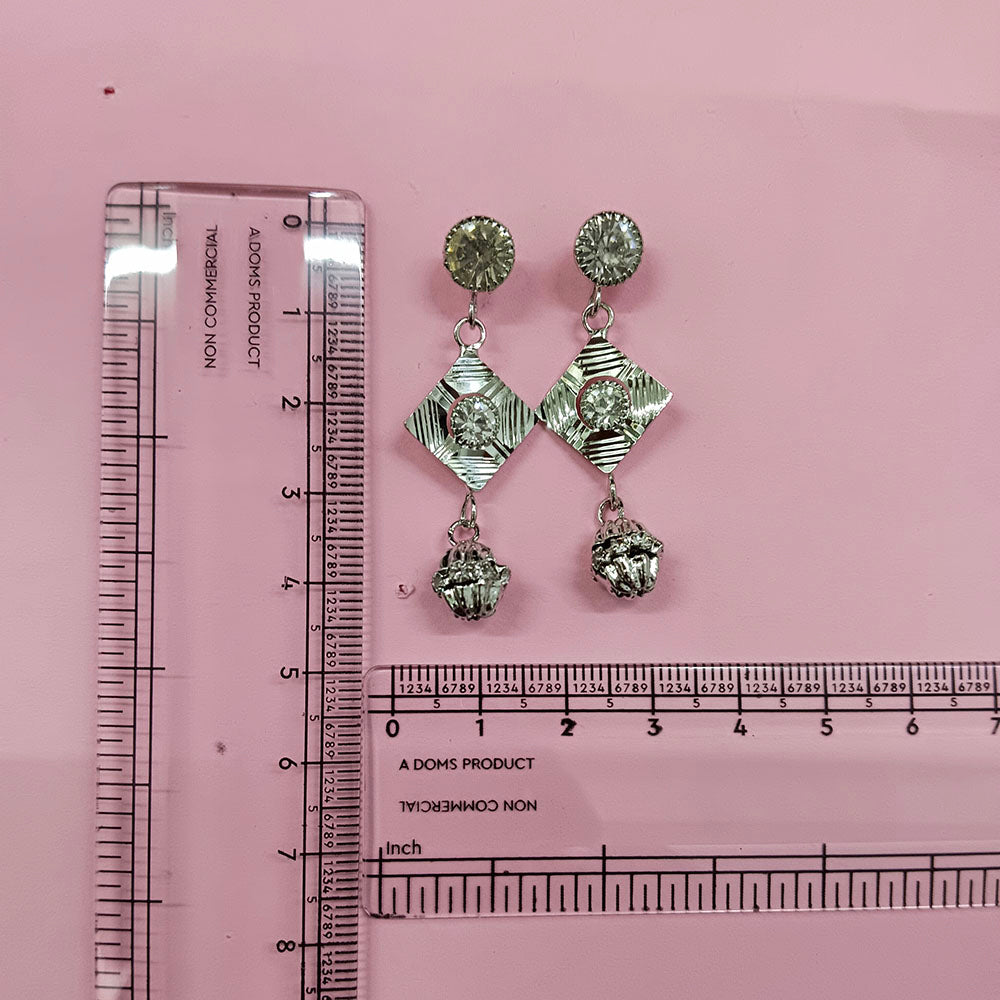 The99Jewel Designer Crystal Stone Drop Earrings for Women