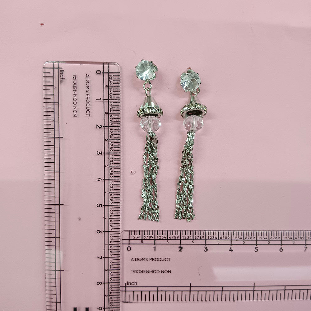 The99Jewel Radiant Crystal Stone Occasion Earrings for Women