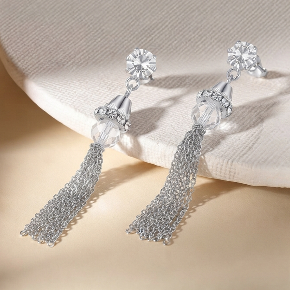 The99Jewel Radiant Crystal Stone Occasion Earrings for Women