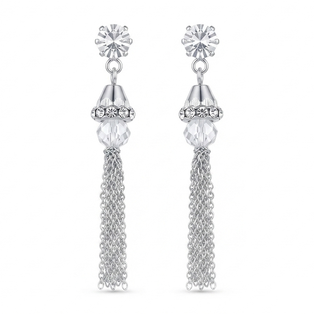 The99Jewel Radiant Crystal Stone Occasion Earrings for Women