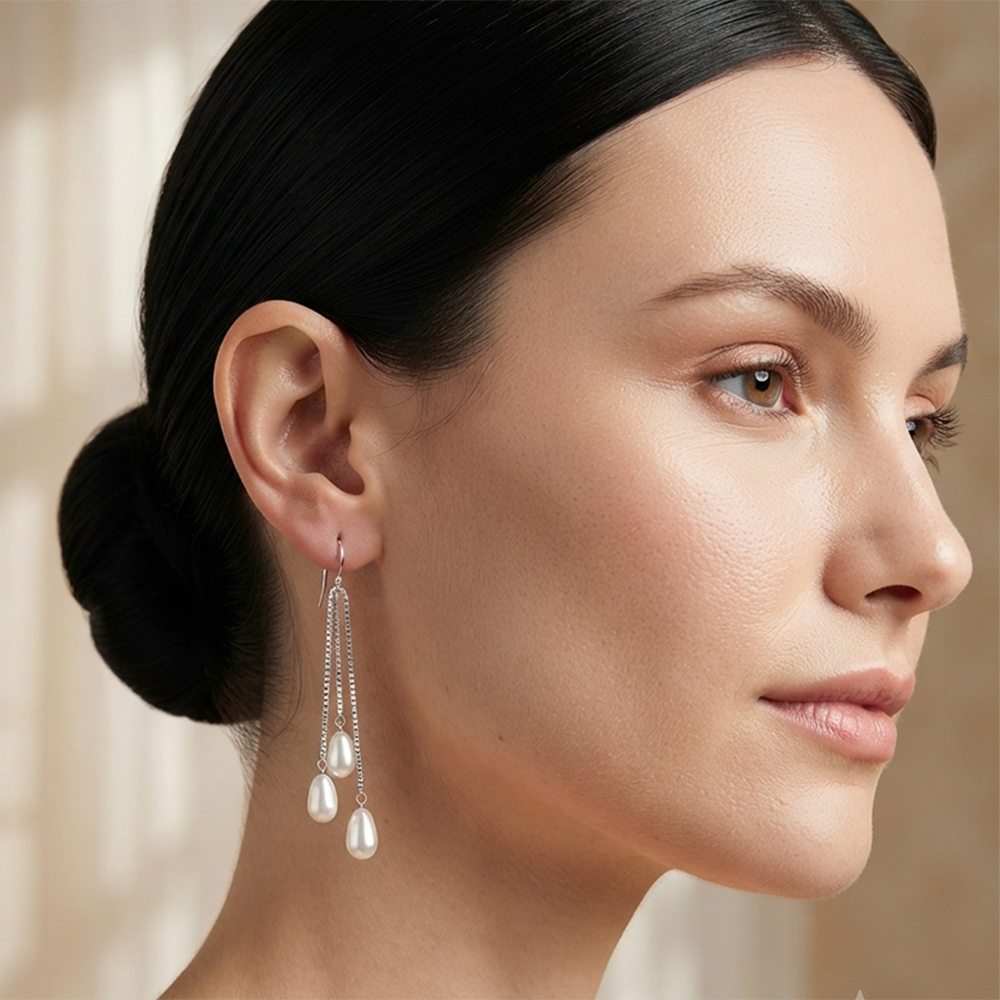 The99Jewel Radiant Crystal Stone Occasion Earrings for Women