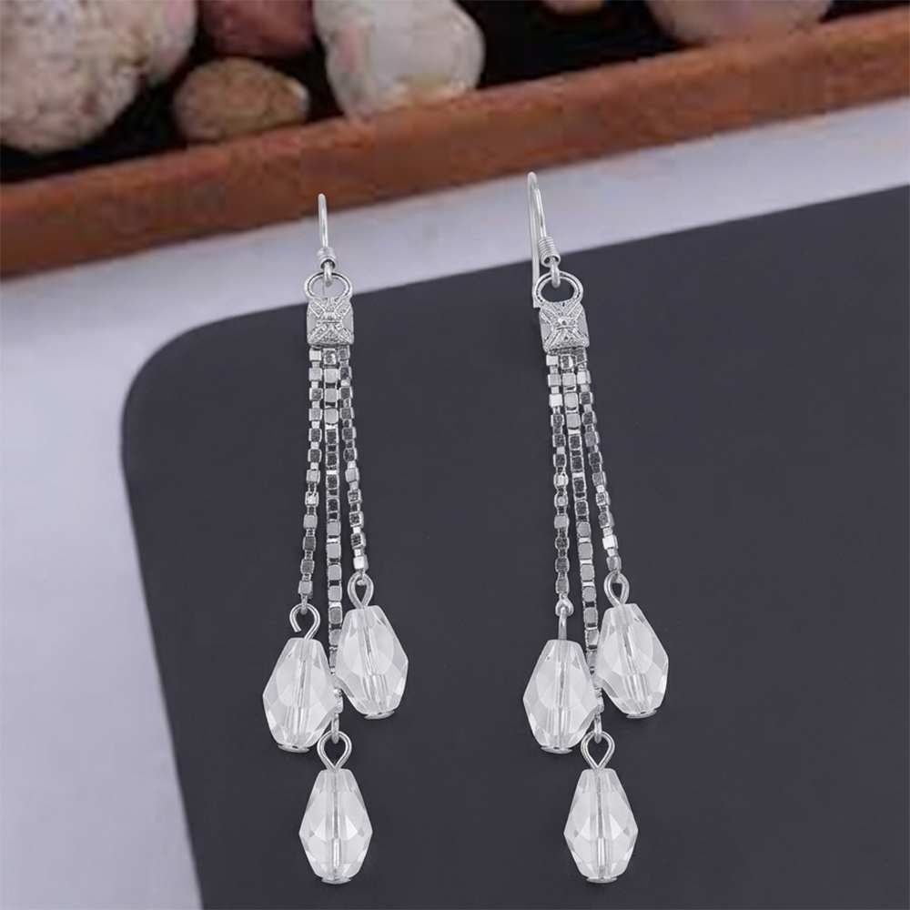 The99Jewel Radiant Crystal Stone Occasion Earrings for Women