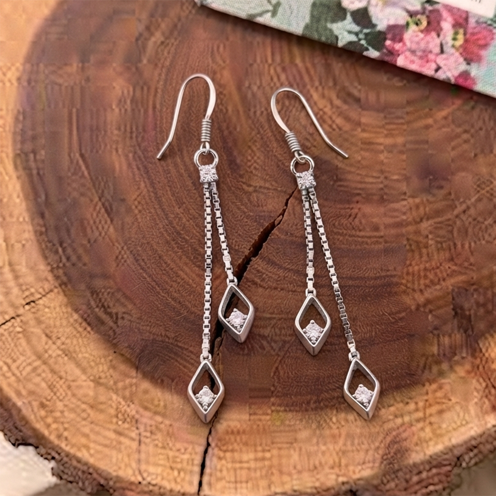 The99Jewel Timeless Crystal Stone Party Wear Earrings