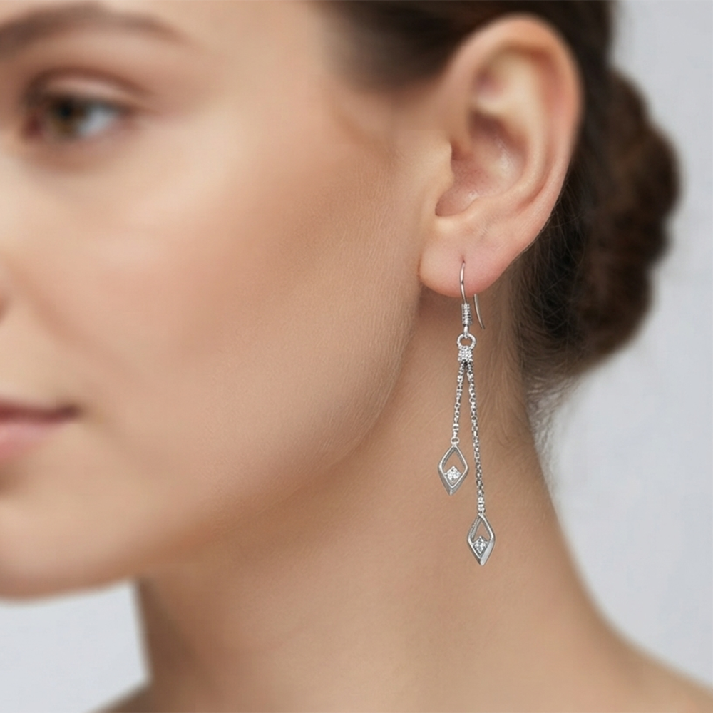 The99Jewel Timeless Crystal Stone Party Wear Earrings