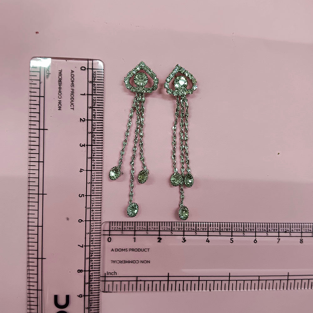 The99Jewel Timeless Crystal Stone Party Wear Earrings